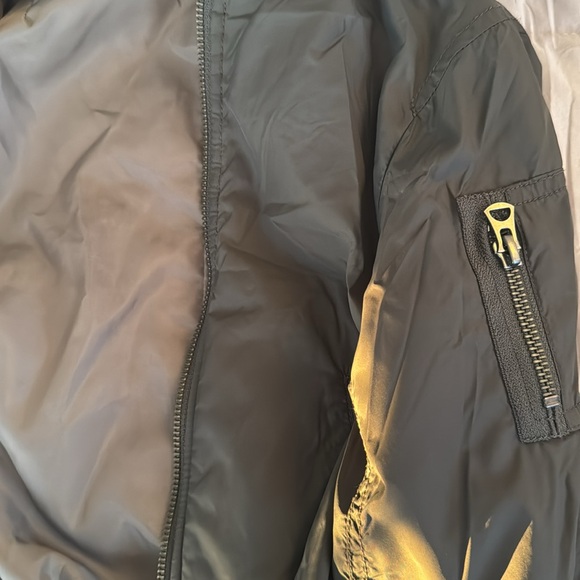 Green kids bomber jacket - Picture 5 of 5